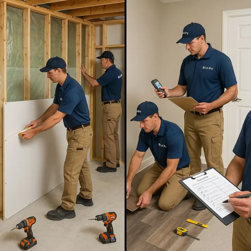 Repairs and Reconstruction process in Roby, TX