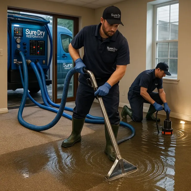 Water Extraction and Removal process in Roby, TX